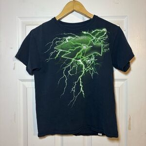 Tony Hawk Dark Shirt with Green Graphic